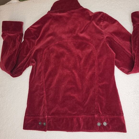 Rubbish XL Women's Red Corduroy Jacket - Picture 3 of 16